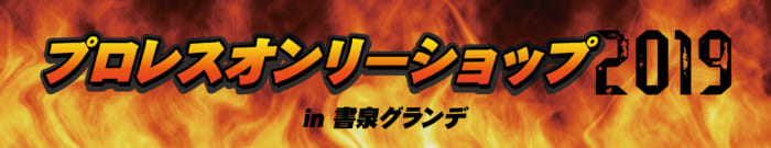 8/1（木）～8/31（土）「プロレスオンリーショップ2019 in 書泉グランデ」