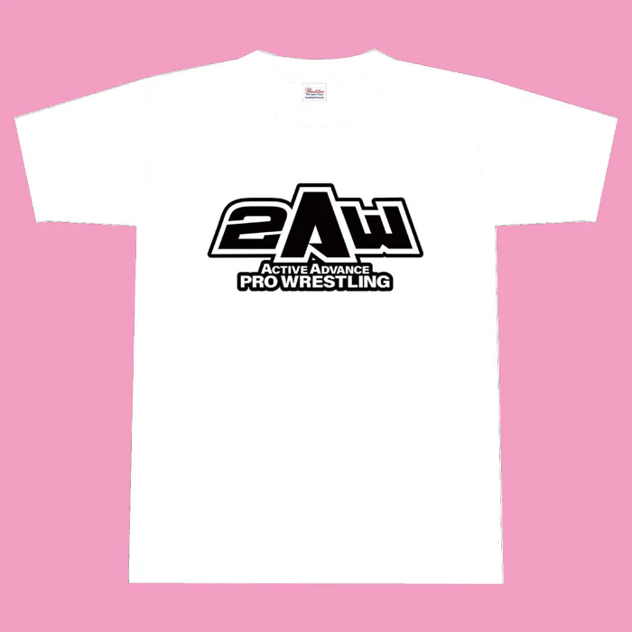 2AWロゴTシャツ(ホワイト)